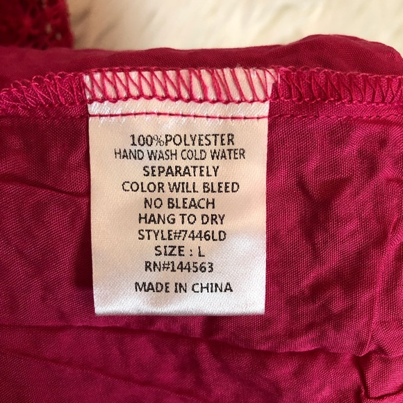 💎 Lac Bleu two part lace shell mini dress - Picture 8 of 8